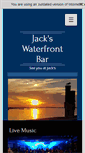 Mobile Screenshot of jackswaterfrontbar.com